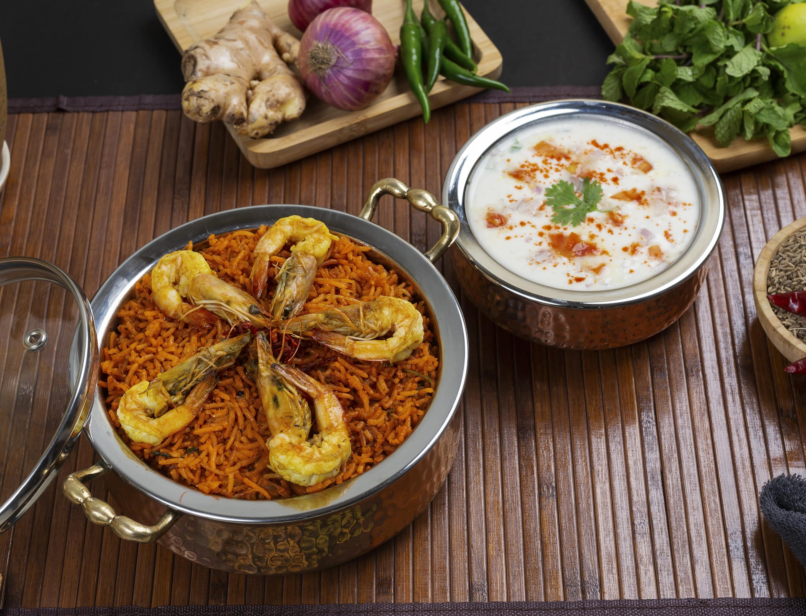 AL halal briyani kebab - Logo