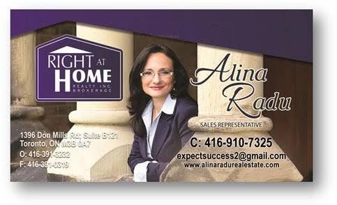 Alina Radu - Right At Home Realty - Logo