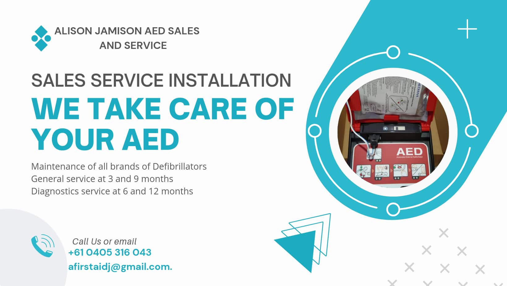 Alison Jamison AED Sales and Service - Cover photo