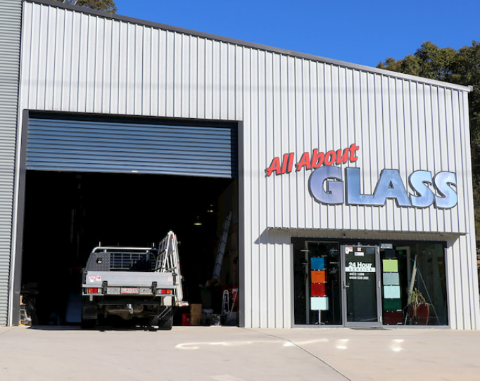 All About Glass - Logo