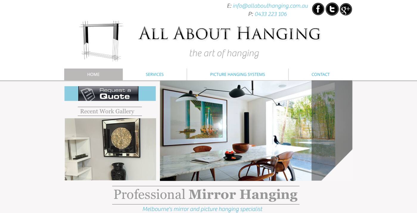 All About Hanging - Logo
