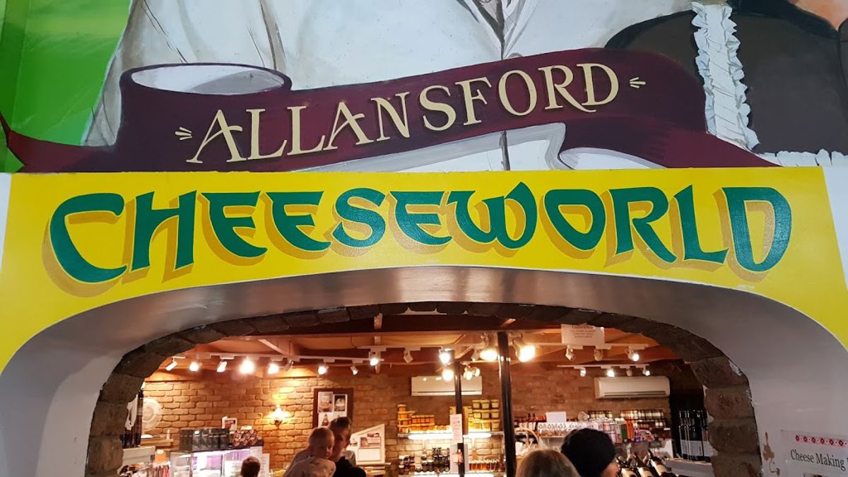 Allansford Cheese World Cafe - Logo