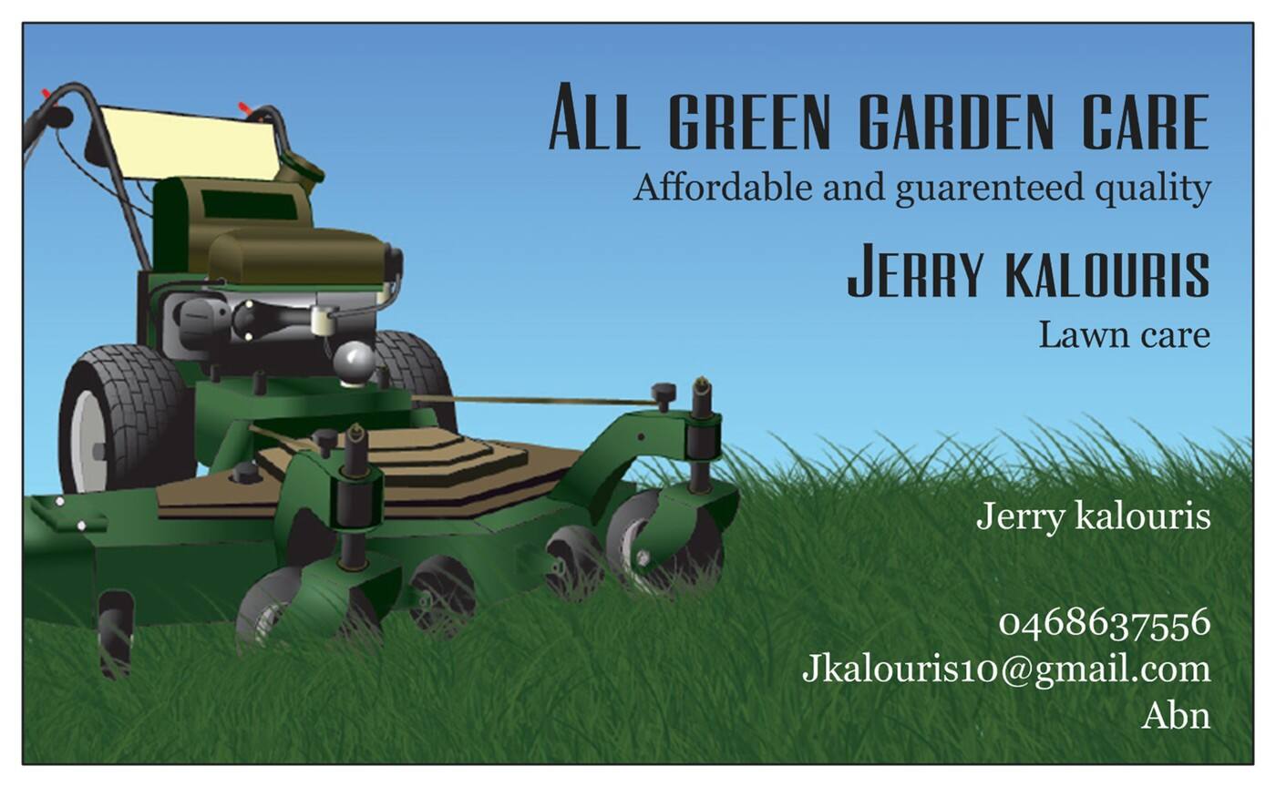 All Green Garden Care - Cover photo