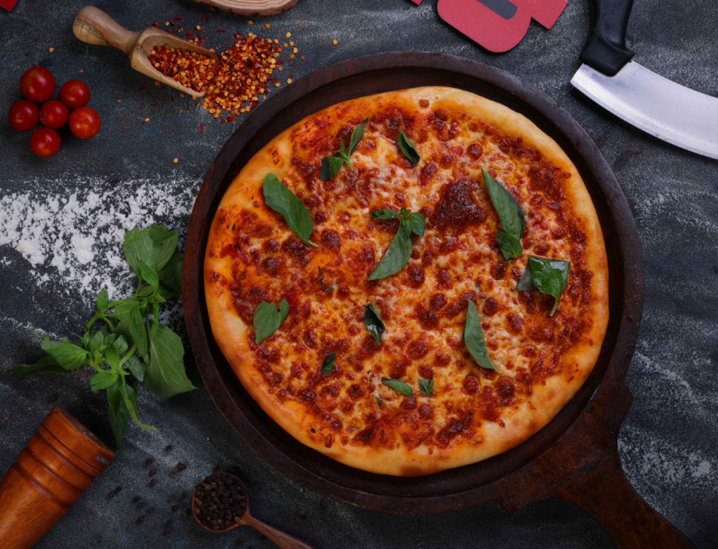 ALL Hail Pizza - Logo