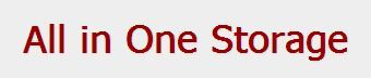 All In 1 Storage - Logo