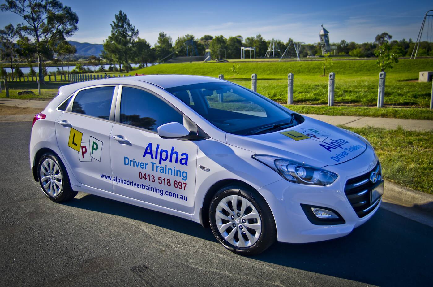 Alpha Driver Training - Logo