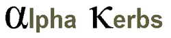 Alpha Kerbs - Logo