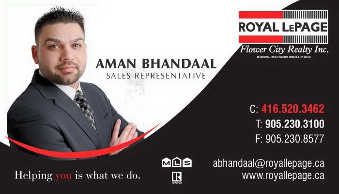 Aman Bhandaal - Royal Le Page Flower City Realty Inc. - Logo