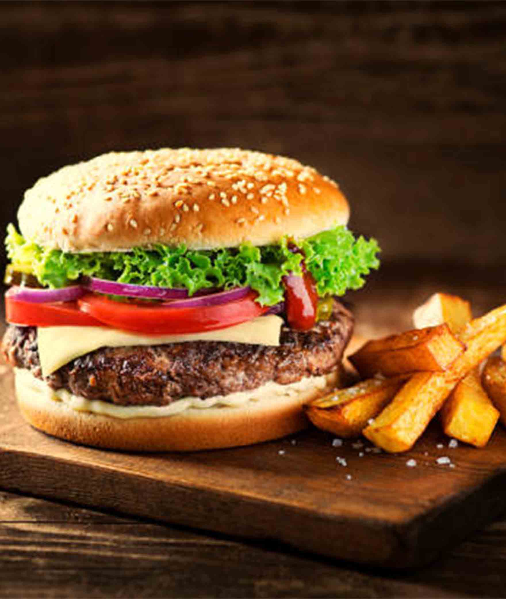 A Marron Burger - Logo