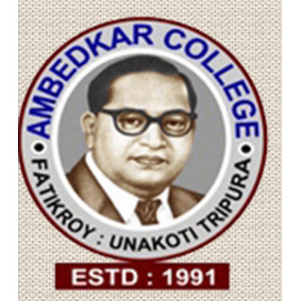 Ambedkar College (AC), North Tripura - Logo