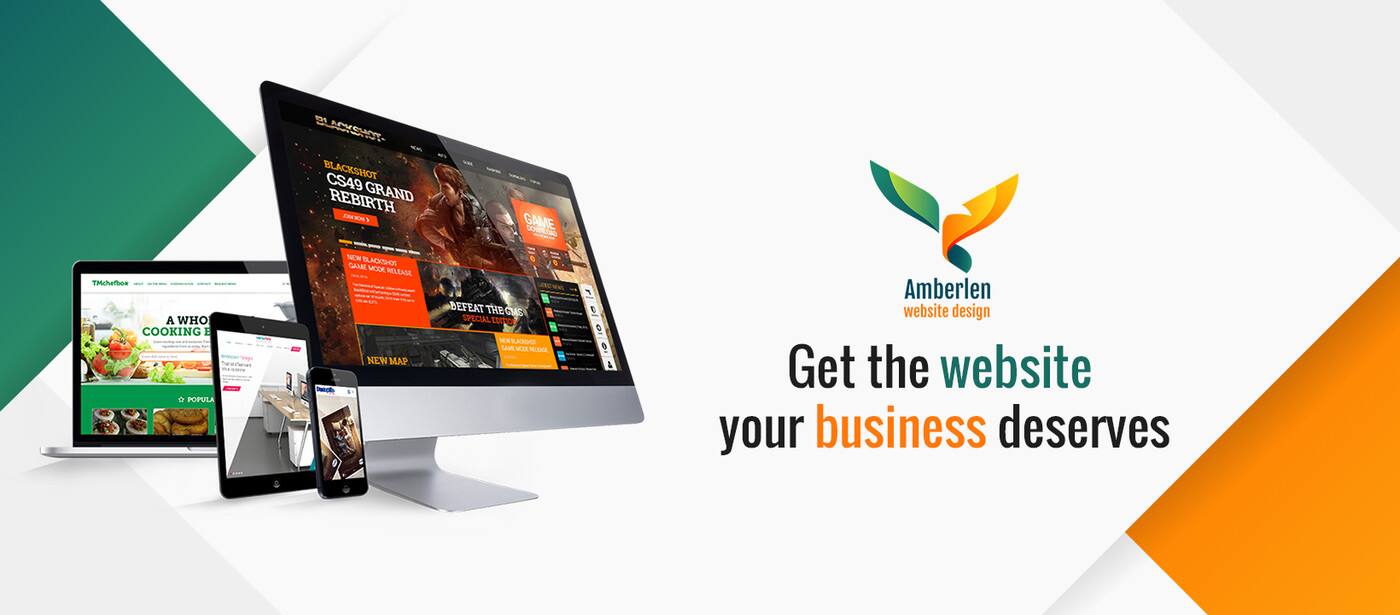 Amberlen Website Design - Cover photo