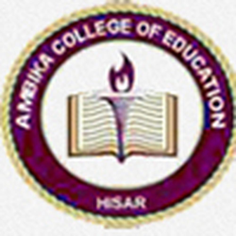 Ambika College of Education (ACE), Hisar - Logo