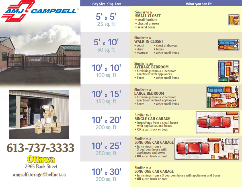 AMJ Campbell Self Storage Ottawa - Cover photo