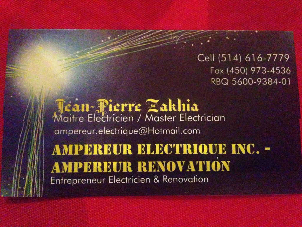 AMPEREUR ELECTRIQUE INC. - Logo