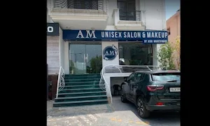 AM unisex salon and makeup - Logo