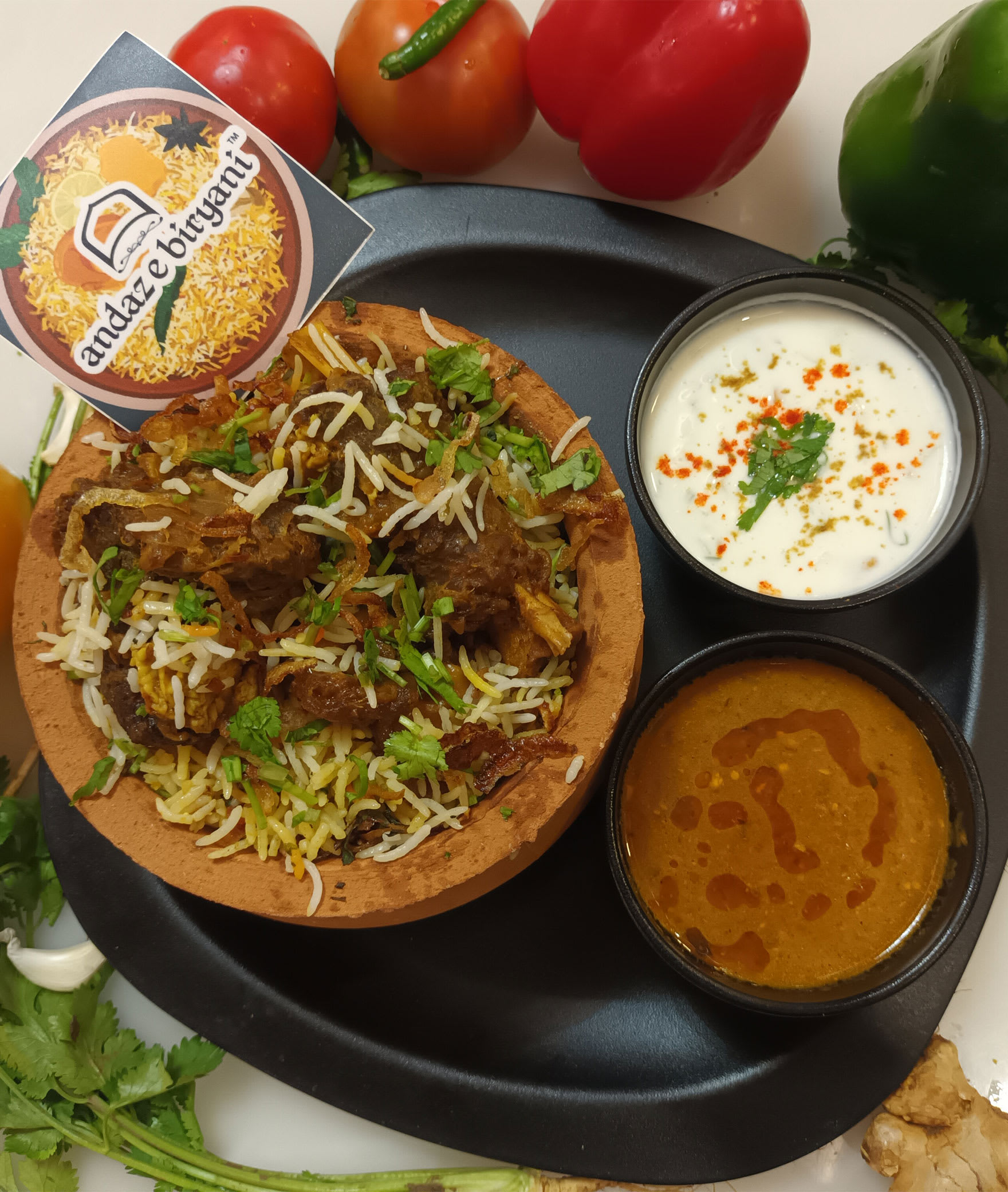 Andaz E Biryani - Logo