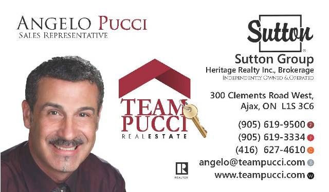 Angelo Pucci- Sutton Group - Heritage Realty Inc., Brok - Cover photo