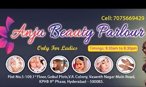 Anju beauty parlour - Logo
