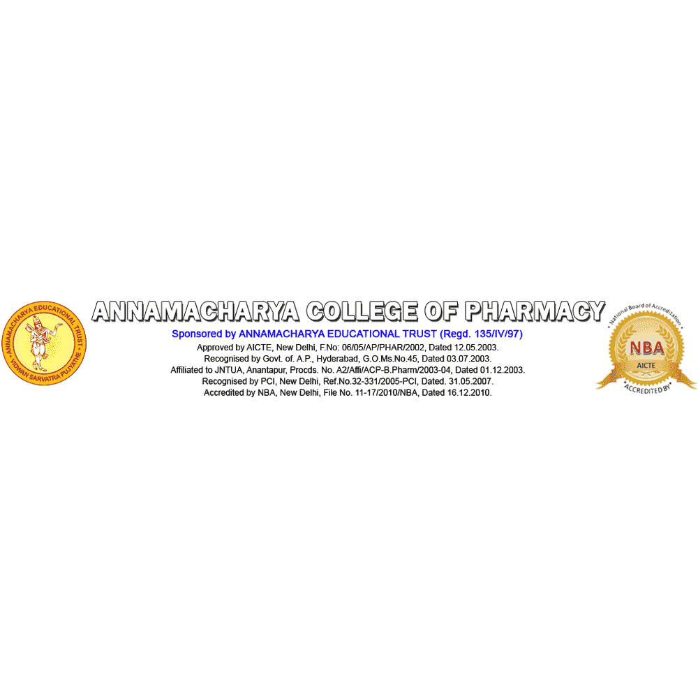 Annamacharya College of Pharmacy (ANCP) - Logo