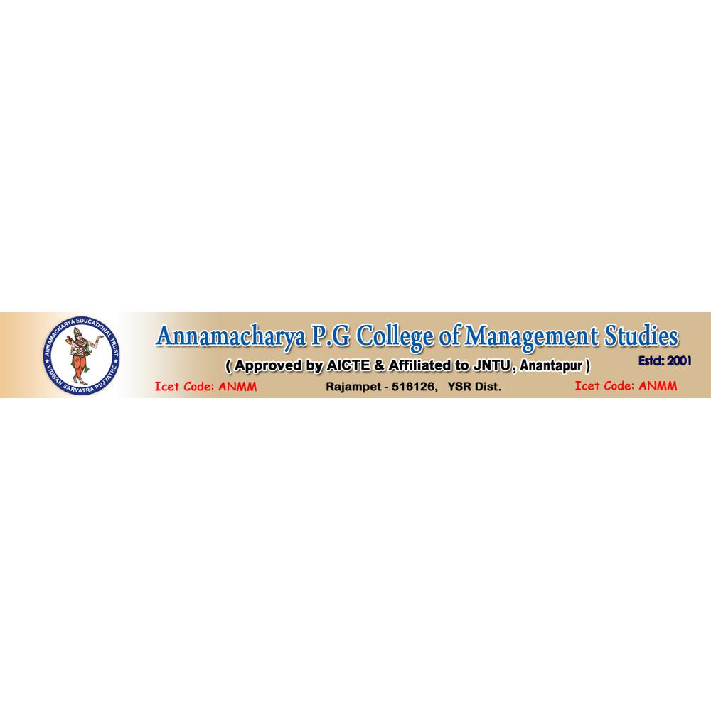Annamacharya P.G. College of Management Studies (APGCMS) - Logo