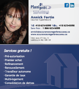 Annick Fortin - Courtier hypothécaire Planiprêt - Cover photo