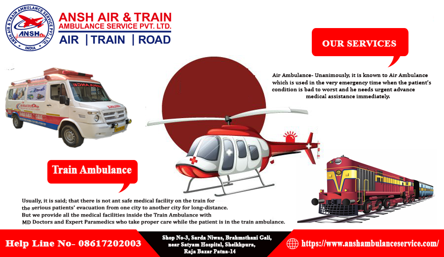 Ansh Air And Train Ambulance Service - Cover photo