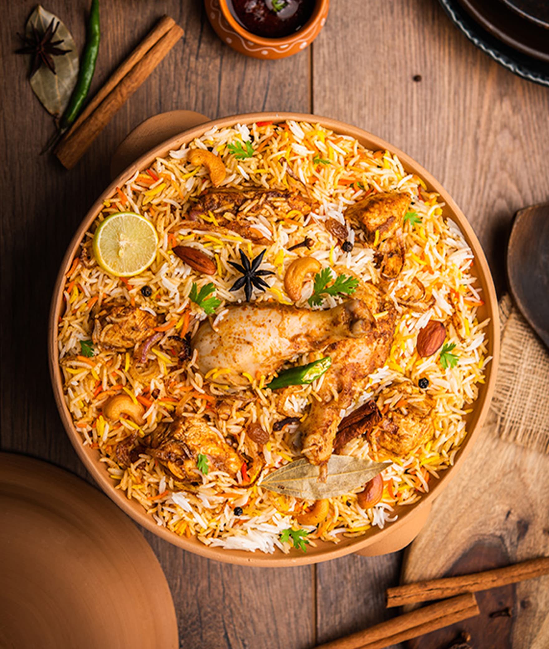 A One Chicken Biryani Corner - Logo