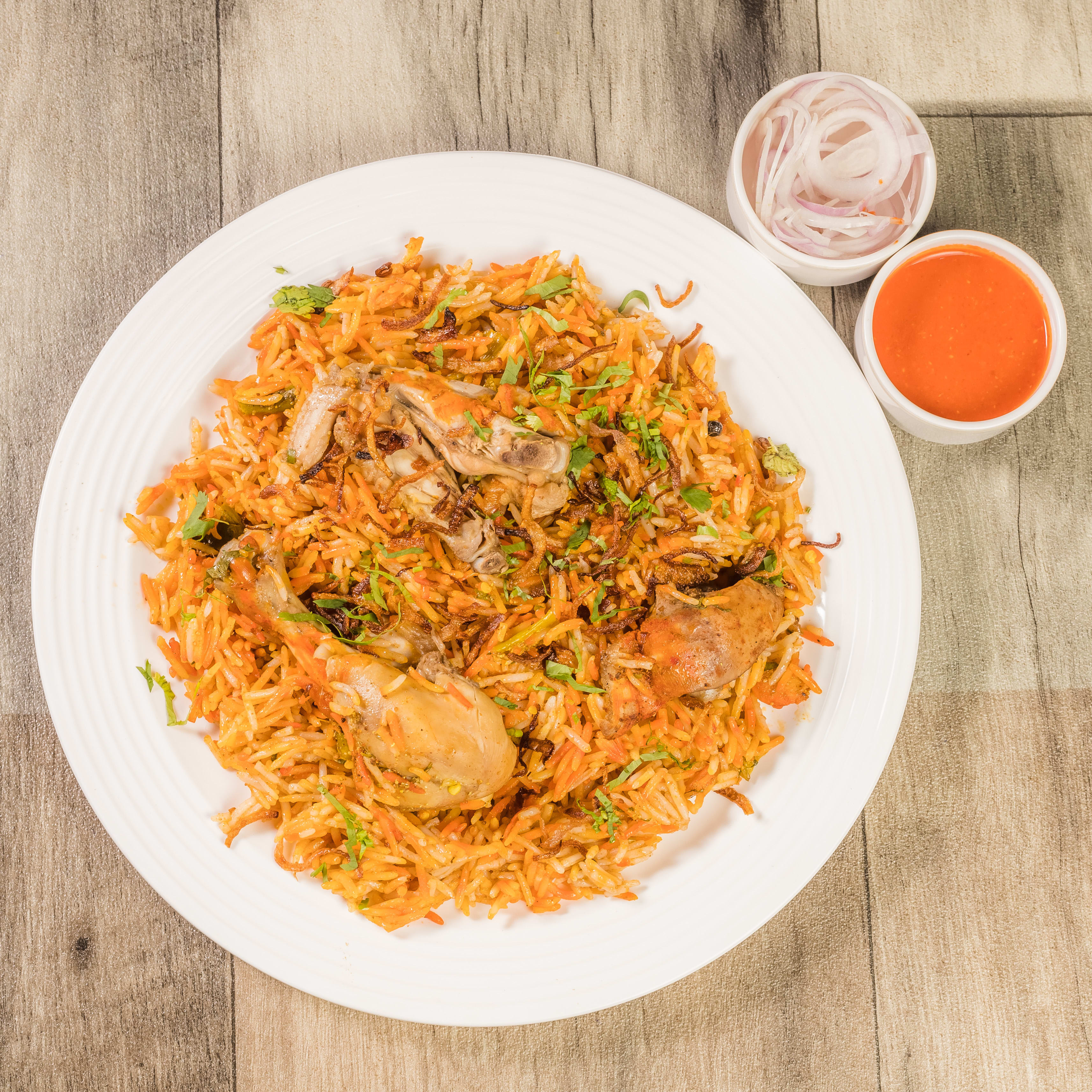 A One Chicken Biryani - Logo