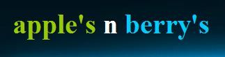 Apple&s;s n Berry&s;s - Cover photo