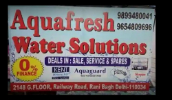 Aquafresh Water Solutions Ro Water Purifier Repair & Services in Rani Bagh Delhi - Logo