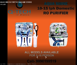 AQUA SHINE RO PURIFIER SALE AND SERVICE - Logo