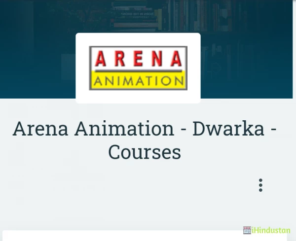 Arena Animation - Dwarka - Courses - Logo
