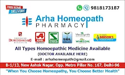 Arha Homeopath - Cover photo