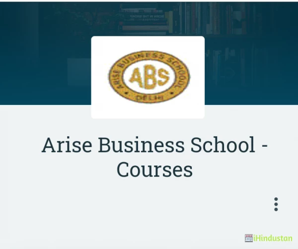Arise Business School - Courses - Logo