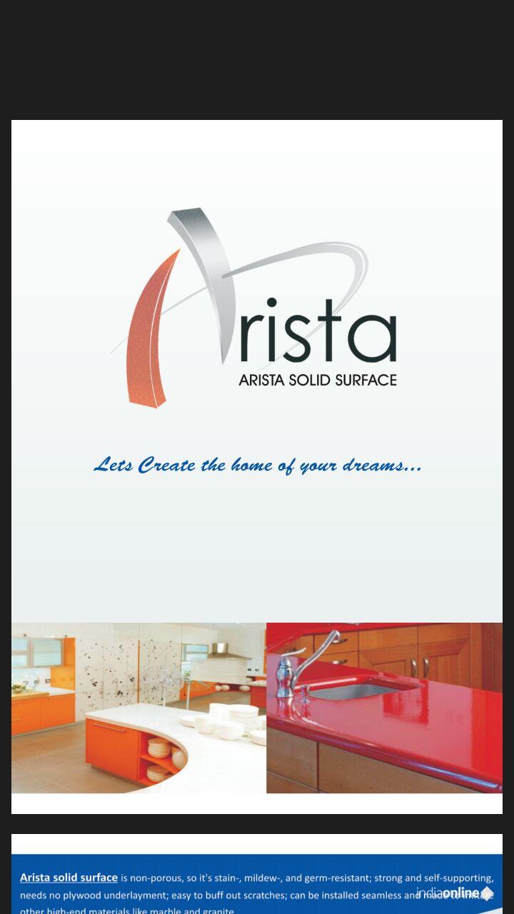 Arista Solid Surface - Cover photo