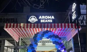 Aroma beans cafe - Logo