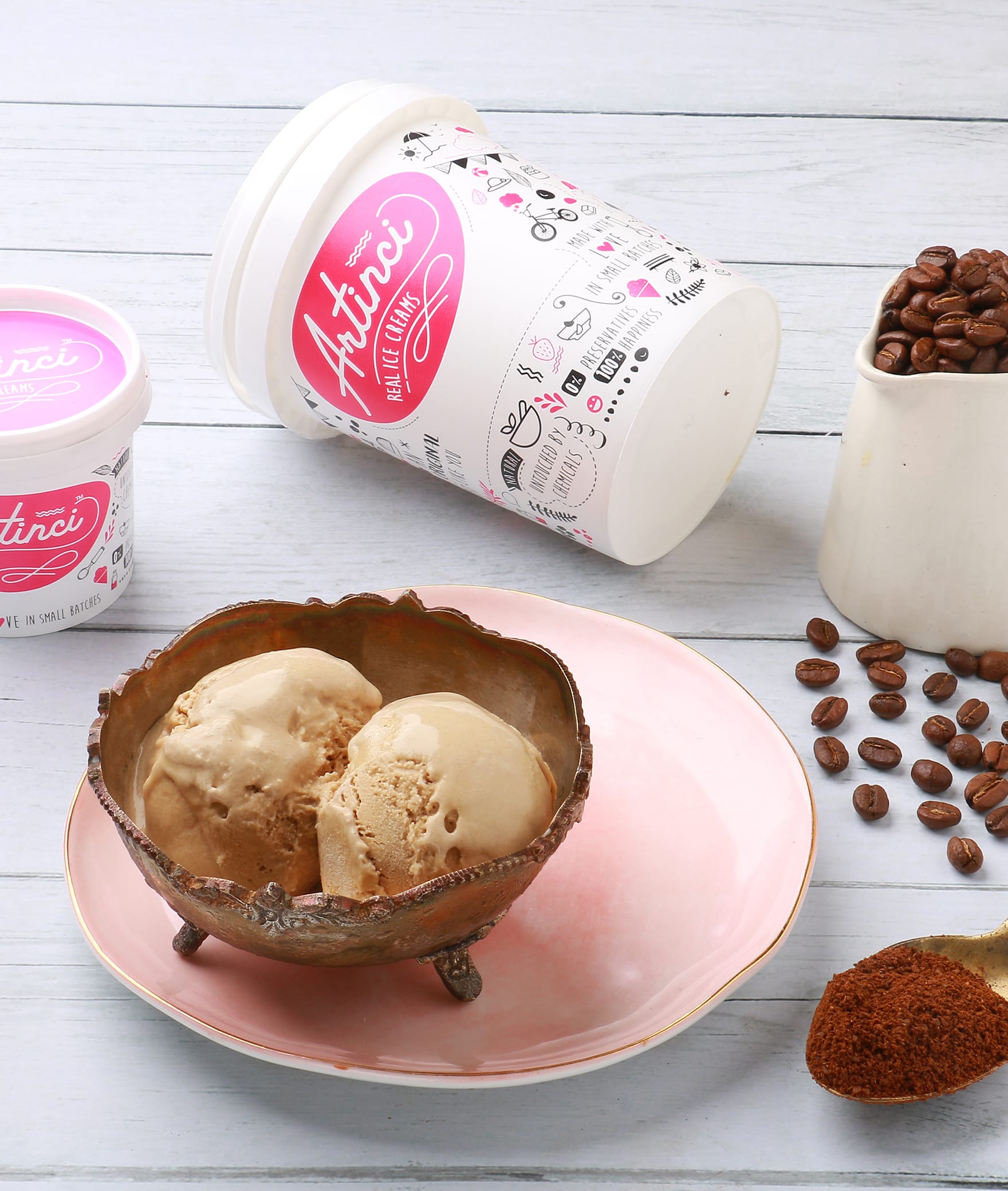 Artinci - Indulge Guilt Free! - Logo