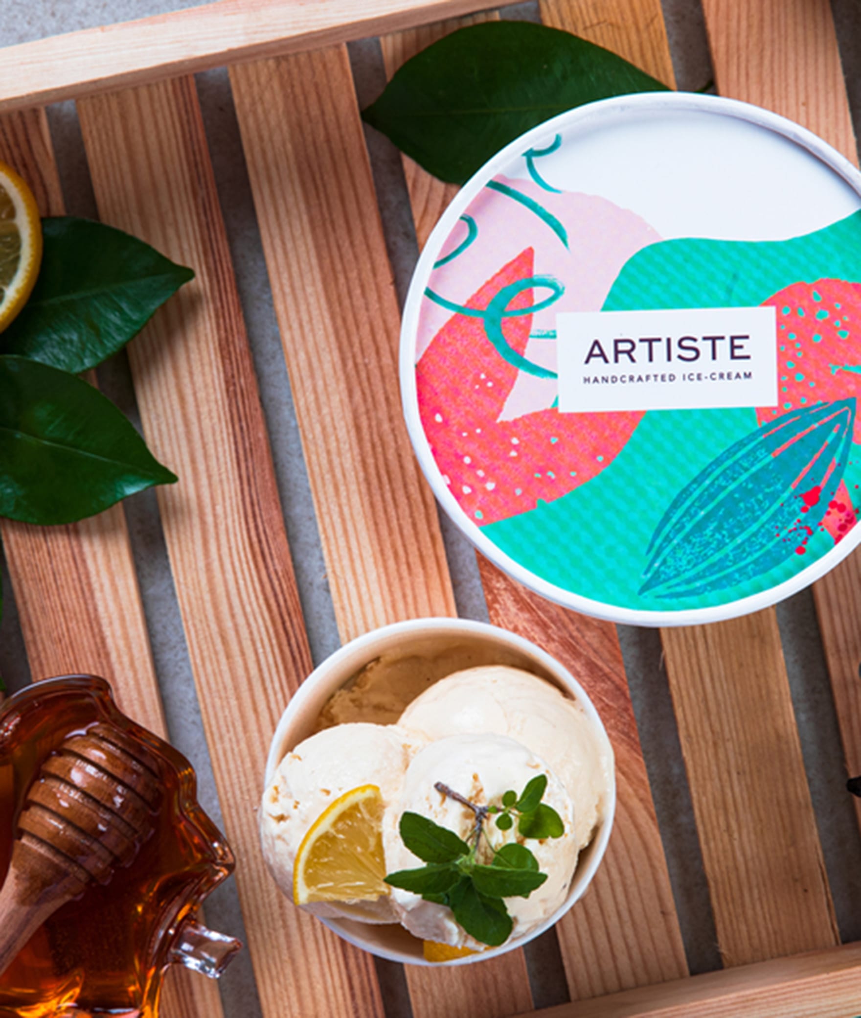 Artiste Handcrafted Ice Cream - Logo