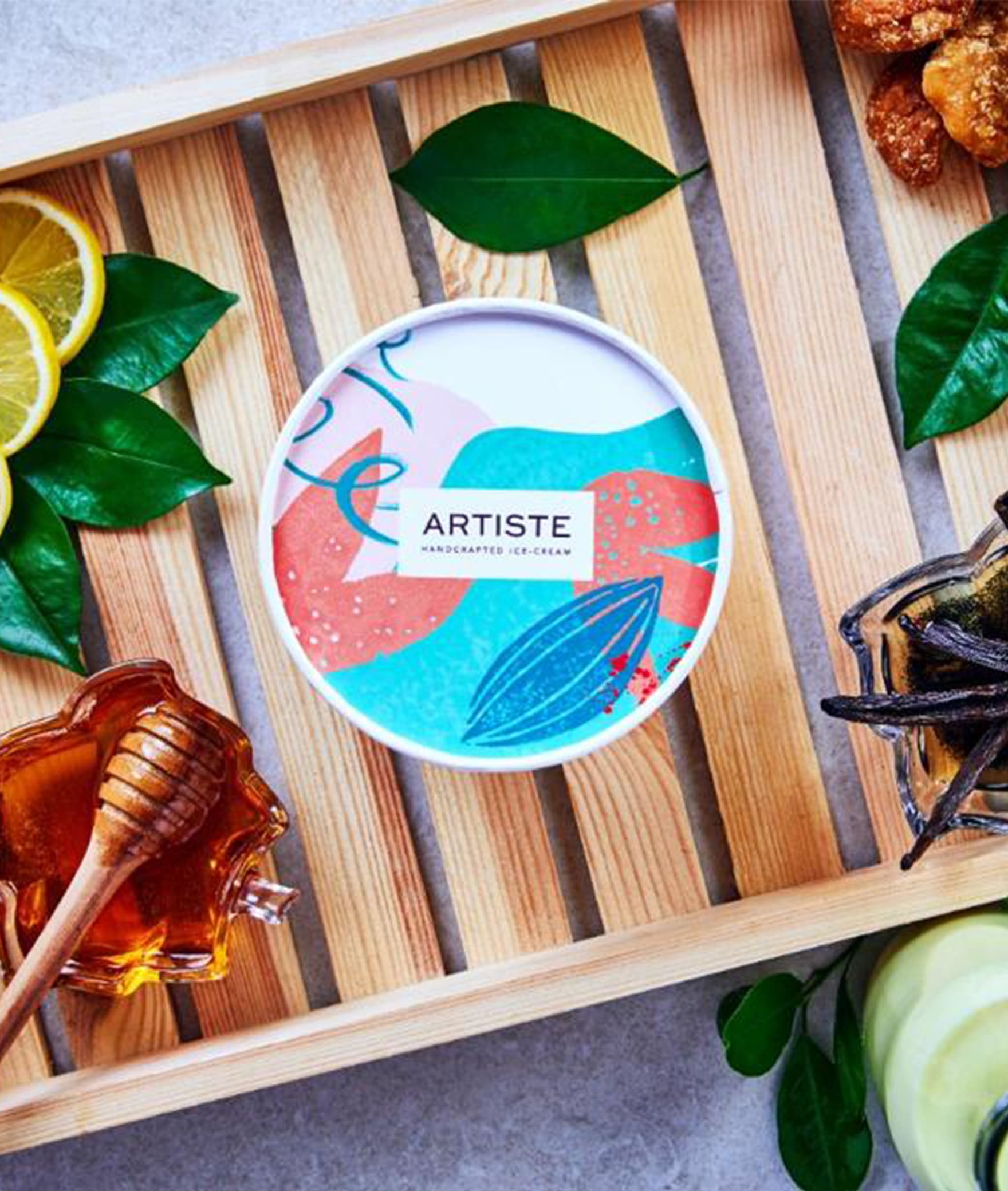 Artiste Handcrafted Ice Cream - Logo