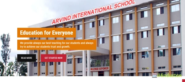 Arvind International Residential School - Logo