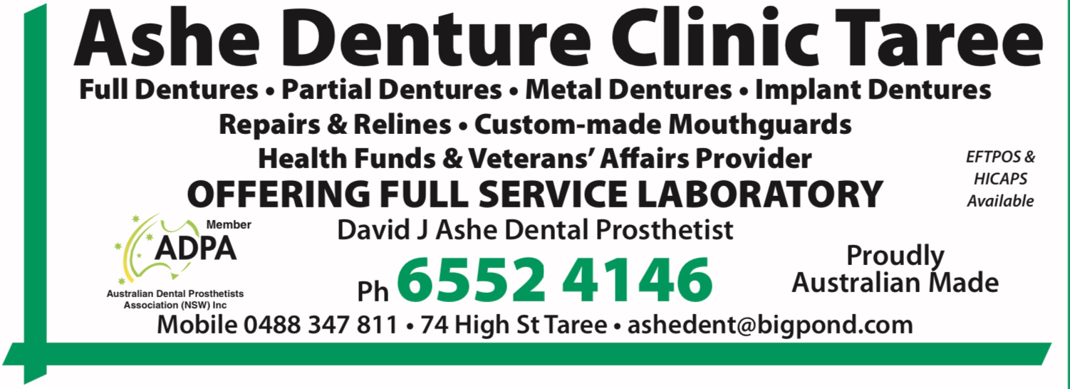 Ashe Denture Clinic Taree - Logo