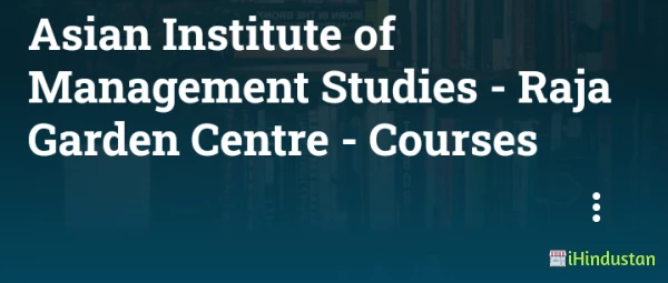 Asian Institute of Management Studies - Raja Garden Cen - Logo