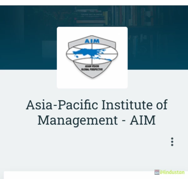 Asia-Pacific Institute of Management - AIM - Logo
