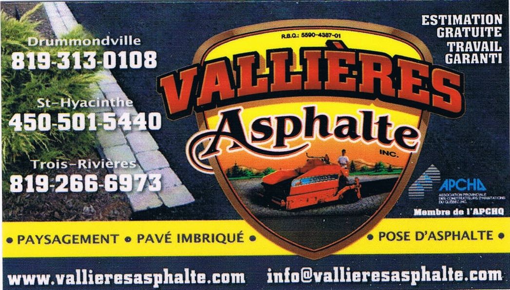 Asphalte Vallières Inc. - Cover photo