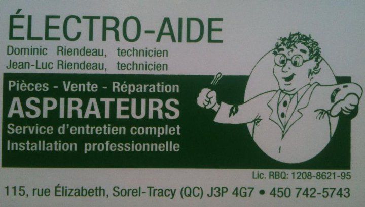 Aspirateur Electro Aide - Logo