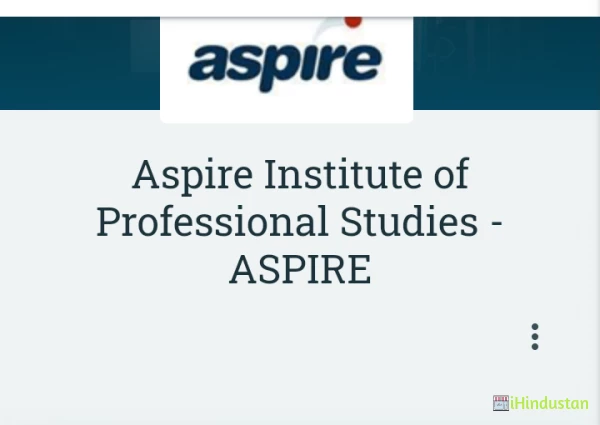Aspire Institute of Professional Studies - ASPIRE - Logo