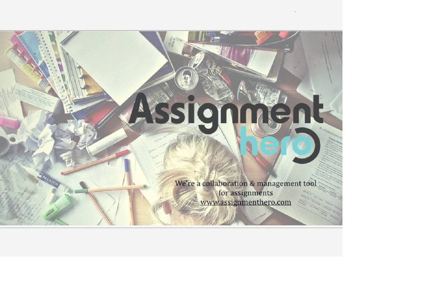Assignment Hero - Cover photo