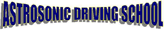 Astrosonic Driving School - Logo