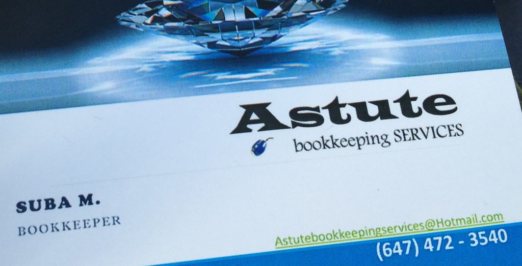 ASTUTE Bookkeeping Services - Cover photo