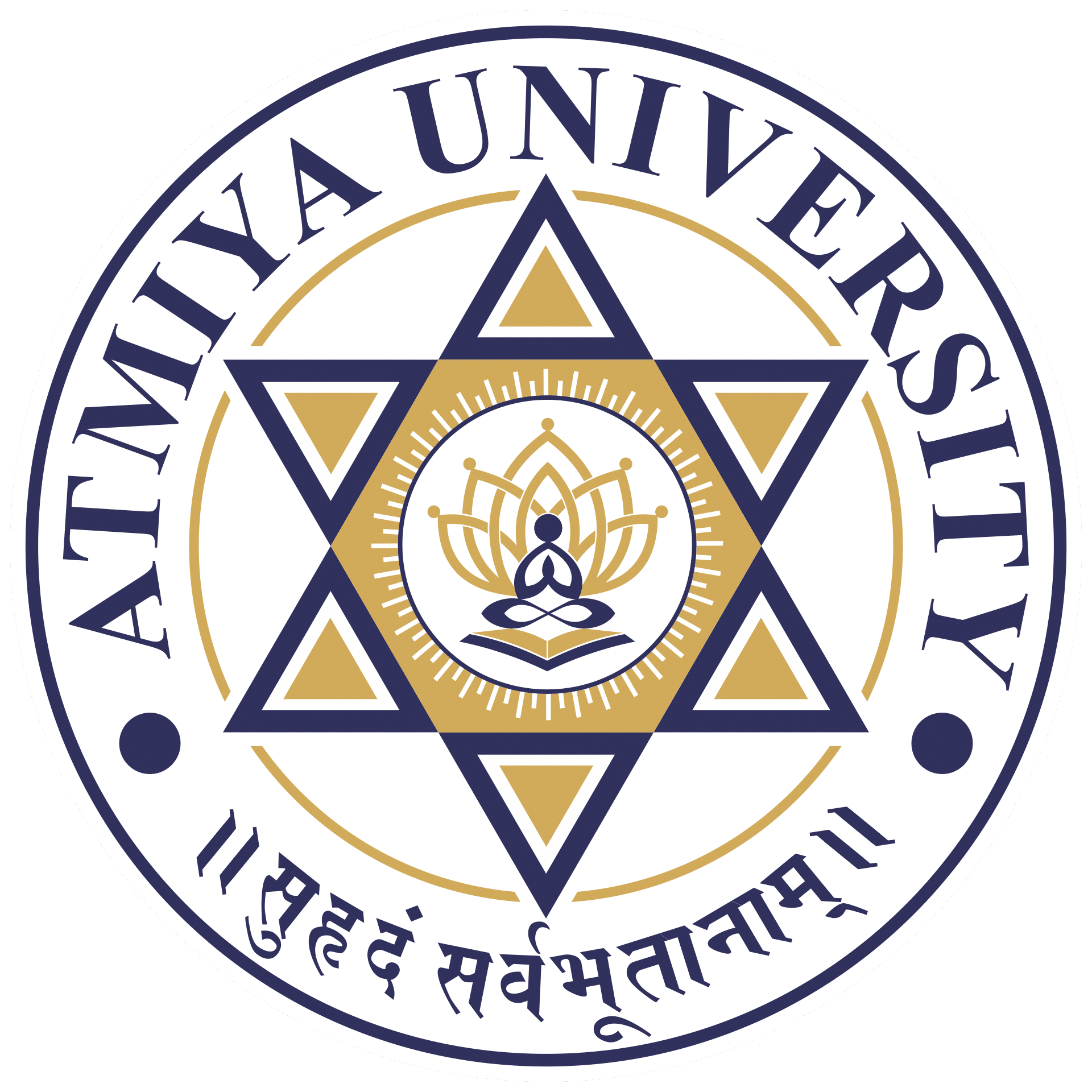 Atmiya University - Logo
